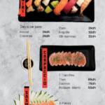 Menu Katai Sushi Agadir August 2023 162117-618900